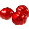Glaskralen rood 11x11mm