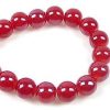 Glaskralen rood 10mm