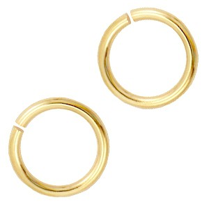 DQ 8 mm buigring DQ Gold plated duurzame plating