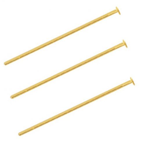 Metaal nietstift 30mm Goud