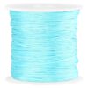 MACRAMÉ SATIJNDRaAAD 0.8MM Aquamarine blue