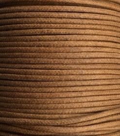 Waxkoord 1.5mm Cognac bruin (1M)
