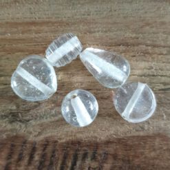 Glaskralen mix crystal (10-16mm)
