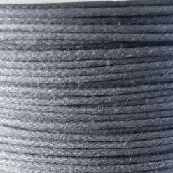 Waxkoord 1.0mm grijs (1M)