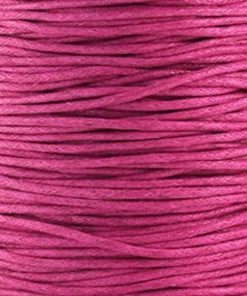 Waxkoord 1.0mm Fuchsia (1M)