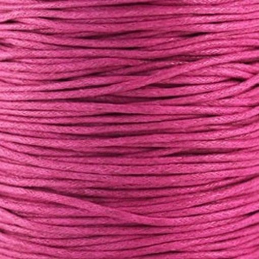 Waxkoord 1.0mm Fuchsia (1M)