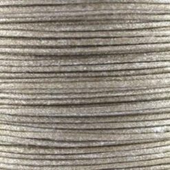 Waxkoord 1.0mm licht bruin glitter (1M)