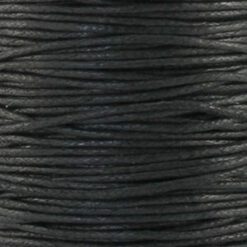 Waxkoord 2.0mm Zwart (1M)