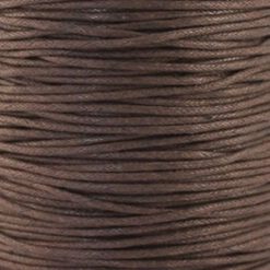 Waxkoord 2.0mm Donkerbruin (1M)
