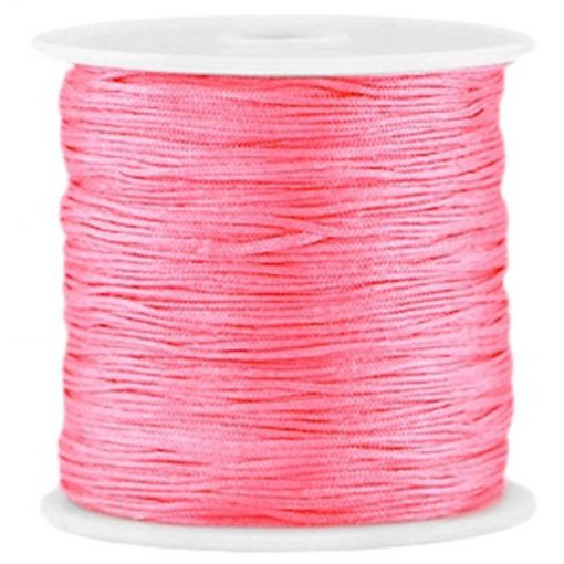 Macramé satijndraad 0.8mm Raspberry rose