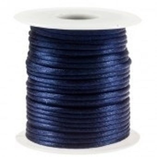 Satijn draad 1.5mm Royal blue