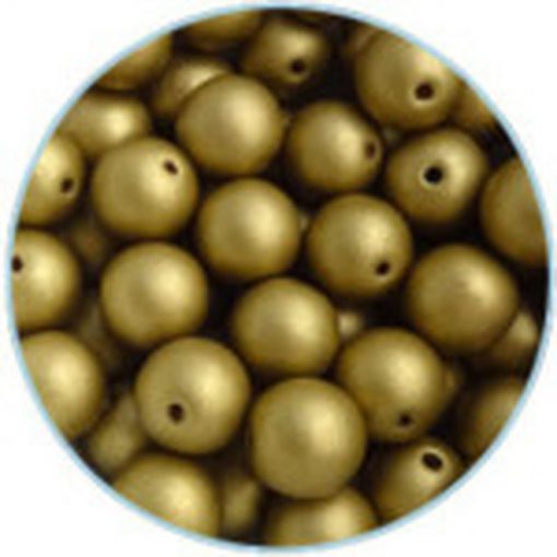 Houten Kralen 8mm Goud