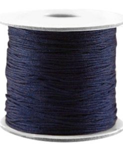 Macrame draad Dark Blue 0,7mm