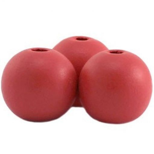 Houten Kralen 8mm Rood