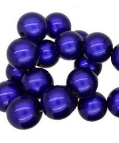 3D Miracle beads 8mm Blauw kobalt