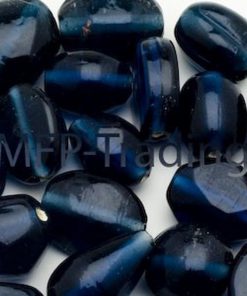 Glaskralen mix Montana blauw (10-16mm)