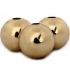 DQ ronde kraal 4mm DQ Gold plated duurzame plating