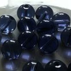 Facet kralen rond 12mm Montana blauw