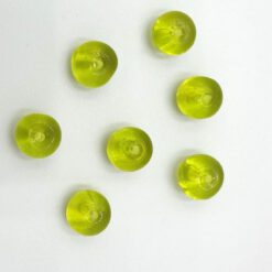 Glaskralen groen 8mm rond