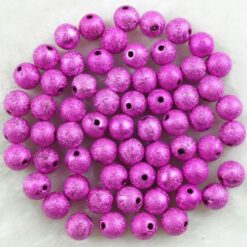 Acryl kralen stardust Fuchsia