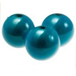 3D Miracle beads 12mm Turquoise