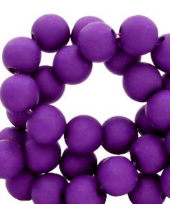 Acryl kralen matt 4mm Tillandsia purple