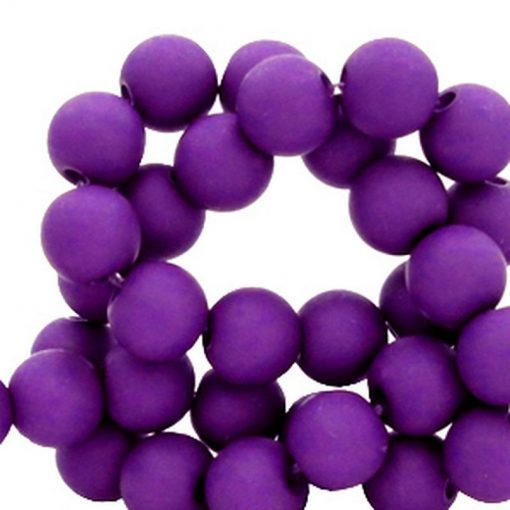 Acryl kralen matt 4mm Tillandsia purple