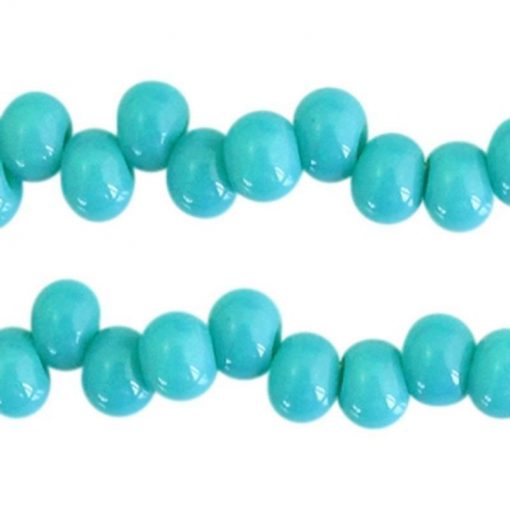 Glaskralen blue Zircon 8mm