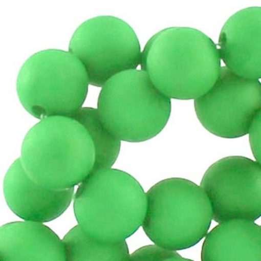 10mm acryl kralen matt Licht groen