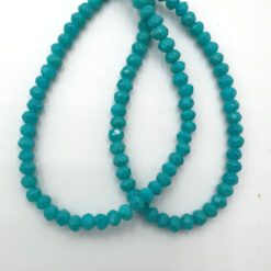 Top Facet kralen Green 4x3mm