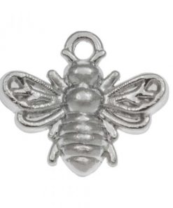 Bedel Bij Antiek Zilver (13 x 12 mm)