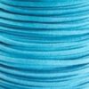 Faux suede 3mm Turquoise.