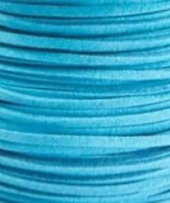 Faux suede 3mm Turquoise.