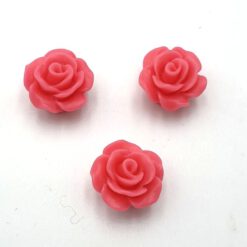 Acryl kraal roos Roze 9mm