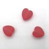 Acryl hartje mat Rood 9mm