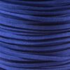 Faux suede 3mm Kobalt blauw
