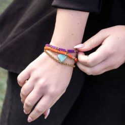 Regalite Kralen (14 x 4 mm) armband