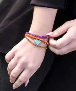 Regalite Kralen (14 x 4 mm) armband