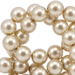 DQ Glasparels 8mm Champagne beige