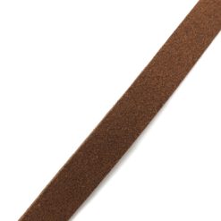 Suède DQ plat 10mmx1m Bruin (per 10cm)