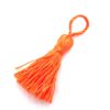 Kwastjes 4cm Oranje