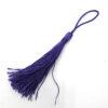 Kwastjes 9cm Paars
