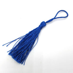 Kwastjes 9cm Blauw