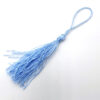Kwastjes 9cm Lichtblauw