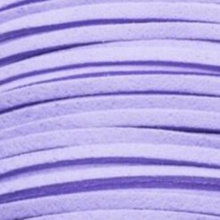 Faux suede 3mm Lila