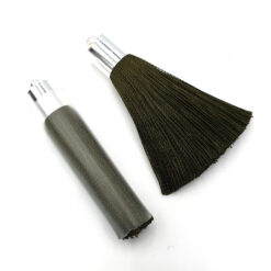 Kwastjes van zijde 5cm army green