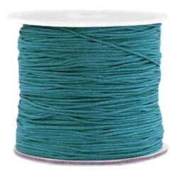 Macramé draad 0.8mm Petrol