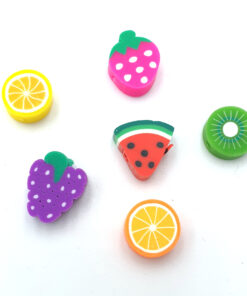 Polymeer kralen fruit (±10mm)