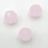 Facet glaskralen rond 10mm opaal licht roze