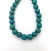 Houten Kralen turquoise groen 8mm
